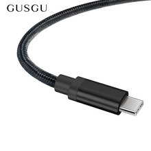 GUSGU USB Type C Cable For Samsung S9 S8 Fast Charging Mobile Phone Data Sync Cable For Huawei Xiaomi Oneplus 2024 - buy cheap