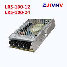 ZJIVNV-fuente de alimentación conmutada de salida única, LRS-100-12 /24 ,12V 8.5A, puede reemplazar a meanwell LRS-100-24 24VDC 4.5A, 100W smps 2024 - compra barato