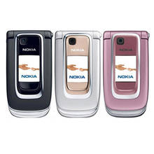 Оригинальный Nokia 6131 розовый 2G GSM разблокированный мобильный телефон, Восстановленный флип-телефон и английская Арабская иврит Русская клавиатура 2024 - купить недорого