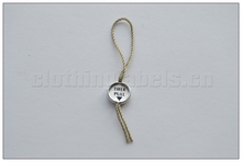 aluminium string on hang tag clothing accessories hang tag string for clothing, shoes, bags. 2024 - buy cheap