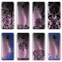TPU Aesthetic Lace Sexy Flower Floral Phone Case Silicone For One Plus 6 6T 5 5T 3 3T Soft Back Cover For OnePlus 3 3T 5 5T 6 6T 2024 - buy cheap