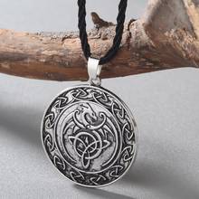 CHENGXUN Fashion Men Necklace Celtic Dragon Pendant Necklace Boys Wing Necklace Norse Pagan Viking Runes Religious Jewelry 2024 - buy cheap