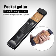 Mini Guitar Pocket Guitar Portable Guitar Trainer Guitar Chords Practice Tools 2024 - buy cheap