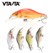 VTAVTA 4 г 5 см мини кренкбейт рыболовная приманка Жесткий плавающий Щука Воблер для мелкой рыбы приманки для рыбалки искусственная приманка для плавающая приманка для рыбы 2024 - купить недорого
