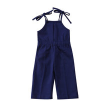 Toddler Kids Girls Clothing Denim Strap Bib Pants Romper Jumpsuit Playsuit Outfit Clothes 2024 - buy cheap