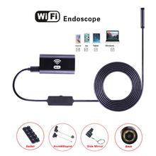 Pripaso WIFI Endoscope Camera HD 720P Waterproof Inspection Wireless Mini Camera USB Borescope for iPhone Android PC Smart Phone 2024 - buy cheap