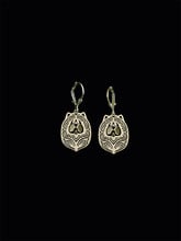 New 2016 Unique Romantic Gold Silver Color Chow Chow Drop Earrings Wholesale Animal Earrings For Women Girl Aros 2024 - buy cheap