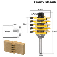 1Pcs Woodworking Swordfinger Sword Miter Router Bit Woodworking Drill Bit 8mm Shank Tenon Cutter Woodwork Milling Cutters 2024 - buy cheap