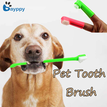 3pcs/set Super Soft Pet Dog Finger Toothbrush Dog Teeth Brush Addition Bad Breath Tartar Teeth Care Dog Cat Cleaning Supplies 2024 - buy cheap