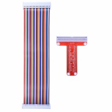 Raspberry Pi 3 и Raspberry Pi Модель 3B + T набор для самостоятельного расширения (40Pin GPIO кабель + T GPIO Расширительная плата адаптера 2024 - купить недорого