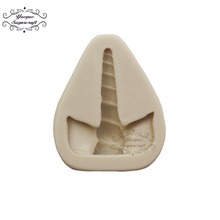 Yueyue Sugarcraft Единорог силиконовая форма помадка форма для украшения торта инструменты форма для шоколадной мастики 2024 - купить недорого