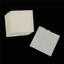 80x80x1mm Ceramic Fiber Kiln Glass 10Sheets Square Microwave  Fusing Paper For Household Tools 2024 - buy cheap