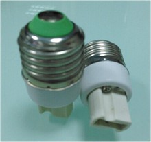 200pcs E27 to G9 LED Socket adapter lamp base E27-G9 Converter Extender bulb base lamp holder Free Shipping With Tracking No. 2024 - buy cheap