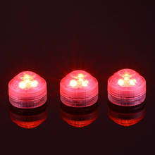 LED Submersible Light Underwater Waterproof Mini Tealight White, Warm White, RGB Color Changing 2024 - buy cheap