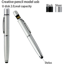 Pencil USB Flash Drive U Disk Pen Stylus Pen Fashion Ballpoint Pen Drive Memory Cards 8GB 16GB PenDrive 32GB USB Flash Drive 64G 2024 - buy cheap