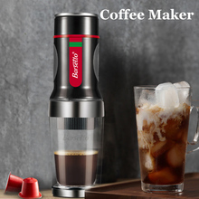 Capsule Coffee Machine Mini Espresso Coffee Maker for Travelling/Camping/Outing Manual Coffee Making Machine 2024 - buy cheap
