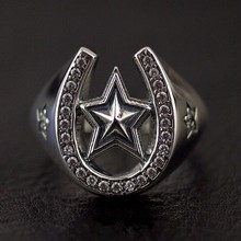 Anillo de plata esterlina 925 para hombre, accesorio de cinco estrellas de la suerte, importado de Tailandia, envío gratis 2024 - compra barato