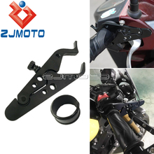 Motorcycle Cruise Control System Handlebar Assist Clamp CNC Aluminum Cruise Control Throttle Lock w/ Rubber Ring 2024 - buy cheap