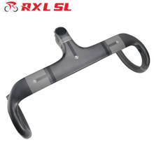 RXL SL Bicycle Handlebar Road Integrated Handlebars 28.6mm UD Matte 2017 Black With Stem Carbon Road Handlebar Free Shipping 2024 - buy cheap