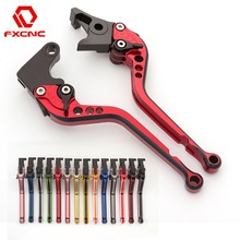 FX CNC MIX Color Long Adjustable Aluminum Motorcycles Brake Clutch Levers For SUZUKI GSXR1000 2009 - 2017 2016 15 14 13 12 11 10 2024 - buy cheap