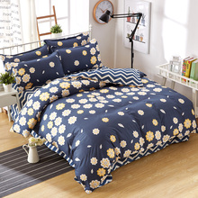 55Bedding set the nordic style blue star castle duvet cover set king queen bed sheet bed linen bedcloth flower printed five size 2024 - buy cheap