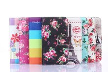 Free shipping Flower Pattern Leather Case for Samsung Galaxy A5 A500F 2024 - buy cheap
