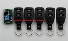 Hot Sales DC12V 1CH 10A 1CH 315/433 MHZ Wireless RF Remote Control Switch teleswitch 5*Transmitter+ 1*Receiver 2026 - buy cheap Hot Sales DC12V 1CH 10A 1CH 315/433 MHZ Wireless RF Remote Control Switch teleswitch 5*Transmitter+ 1*Receiver 2026 - buy cheap
