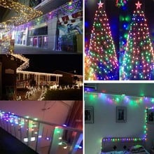 BY DHL LED String lights 10M Silver Wire Fairy light Christmas Wedding Party Decoration Powered by Battery USB led Strip lamp 2024 - buy cheap