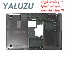 Qh yaluzu novo para toshiba p870 p875 p870d inferior 17.3 "inferior base caso capa portátil substituição v000280310 cinza com furo de tv 2024 - compre barato