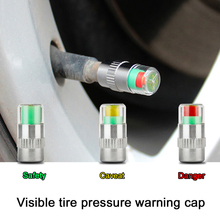 YASOKRO 4PCS 2.4 Bar 34 Psi Car Tire Pressure Monitor Valve Stem Caps Sensor Indicator Eye Alert Diagnostic Tools Kit 2024 - buy cheap