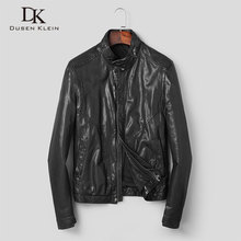 Men Genuine Leather Jacket Real Sheepskin Jackets Casual Short Black Pockets 2019 Autumn New Jacket for Man Washed Leather s906 2024 - buy cheap