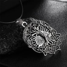 Leather Chain Old Ritual tree of life Necklace For Women Nordic Talisman Pendants Necklaces Men Vintage Jewelry 2024 - buy cheap