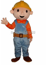 High quality sale Bob the Builder mascot costume adult size free shipping 2024 - buy cheap