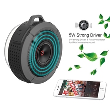 Hands-Free Shower Speaker, Bluetooth Speaker, Waterproof Speaker, Wireless Speaker With 5W Driver Suction Cup                 #8 2024 - buy cheap