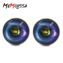 MeMolissa wholesale DSLR Lenses Cufflinks Camera Lens Cuff link Cufflinks For Mens jewelry Bouton De Manchette 2024 - buy cheap