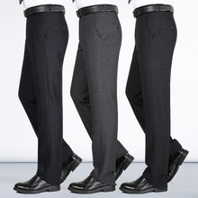 Calças grossas masculinas para outono, calças de inverno com vestido casual de tamanho grande 2024 - compre barato