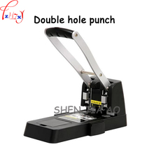 Heavy duty manual punching machine 150 thick layer of labor force double hole drilling machine easy to penetrate 1pc 2024 - buy cheap