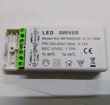 Controlador led de voltaje constante, 12V/15W, aprobado por CE/ROHS 2024 - compra barato