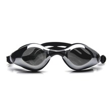 Gafas de natación de silicona para hombres y mujeres, cómodas gafas de natación antiniebla, impermeables, ajustables, para carreras, novedad 2024 - compra barato