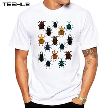 TEEHUB-Camiseta divertida con estampado de Bugs y escarabajos para hombre, camisa de manga corta con diseño de cuello redondo, 2019 2024 - compra barato