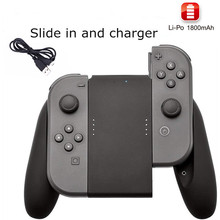 Chargeable Dock Station Li-Po 1800mAh battery Power Bank Portable Charger grip Holder for Nintendo Switch Joy-Con 2024 - buy cheap