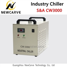 Промышленный охладитель воды S & A CW3000 CW3000AG CW3000DG для лазерной машины, охлаждение 60 Вт 80 Вт, лазерная трубка 2024 - купить недорого
