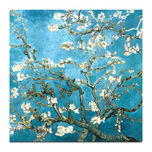 Van Gogh Flower 50x50cm DIY Diamond Embroidery Needlework Square 3D Diamond Painting Fashion Home Decor Cross Stitch Painting WZ 2024 - buy cheap