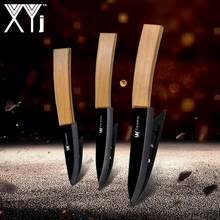 XYj Ceramic Kitchen Knives 3 4 5 inch Paring Fruit Vegetable Utility Slicer Knife White/Black Blade Meat Cleaver Cooking Set 2024 - buy cheap