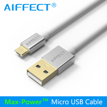 AIFFECT цветной Micro USB кабель для быстрой зарядки 1 м 1,5 м Мобильный телефон для Android HTC Samsung LG MI Huawei 2024 - купить недорого