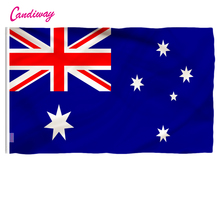 Bandera australiana para interiores y exteriores, Bandera de poliéster de alta calidad, superpoliéster 2024 - compra barato