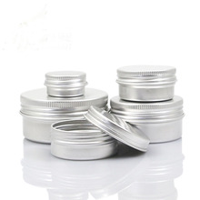 Frascos vacíos de aluminio para cosméticos, botella rellenable para ungüento, crema, contenedores de suspensión de aluminio, tapón de rosca, 5g-100g 2024 - compra barato