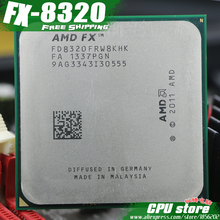 Процессор AMD FX 8320 AM3 + 3,5 ГГц/8 МБ/125 Вт восемь основных Процессор процессор FX последовательный штук FX-8320 (работа 100% бесплатная доставка) продать fx 8300 8350 2024 - купить недорого