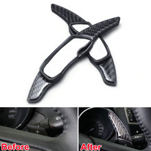 For Forester XV 2013-2015 Car Interior Real Carbon Fiber Steering Wheel Shift Gear Paddle Extensions Cover Trim Frame Decoration 2024 - buy cheap