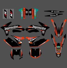 GRAPHICS WITH MATCHING BACKGROUNDS Sticker For KTM SX XC XCW XCF SXF XCF-W XC-W XC-F SX-F 125 150 200 250 350 450 500 2024 - buy cheap